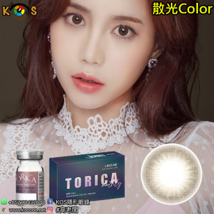 【散光】Lensme Torica Secret Homme Brown 토리카 시크릿 옴므 브라운 (난시 교정용) 每月抛棄散光彩妝隱形眼鏡